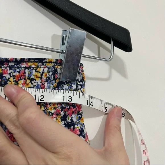 Old Navy Tiered Ditsy Floral Maxi Midi Skirt Sz M Tall Prairiecore Cottagecore - Picture 11 of 13